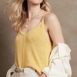 NWT Banana Republic Ramie-Rayon Sweater Tank- L